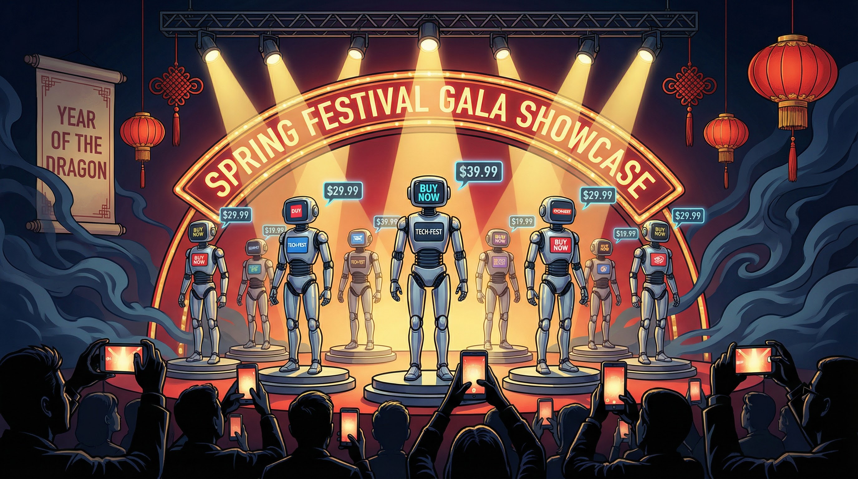 春晚成为商业路演舞台